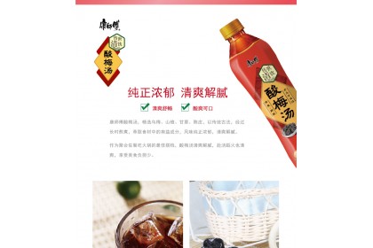 Kang Sour Plum 康师傅 酸梅汤 500ML（VIP会员价：RM2.60）