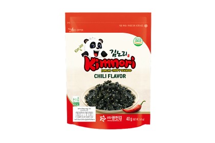 Kimnori Crispy Seaweed Chili 香脆紫菜辣椒味 40GM（VIP会员价：RM11.80）