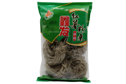 Potato Noodles Round Thin 鑫发红薯粉条(圆圈) 368GM（VIP会员价：RM7.20）