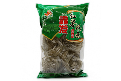 Potato Noodles Flat Round 鑫发红薯粉条(扁圈)368GM（VIP会员价：RM7.20）