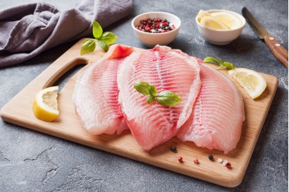 Tilapia Fillet (Zero Glazing) 红鱼片 300GM