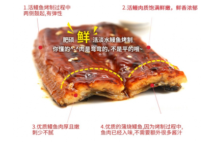Japanese Eel Unagi 日式蒲烧鳗鱼 200GM（VIP会员价：RM19.90）