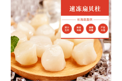 Scallop Meat IQF 白色带子30/40 500GM（VIP会员价：RM31.80）
