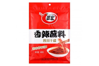 CuiHong Spicy Dipping Powder 翠宏香辣蘸料 400GM（VIP会员价：RM22.80）
