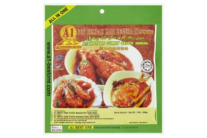 A1 Rendang Curry Sauce 任当咖喱酱料 230GM（VIP会员价：RM6.50）
