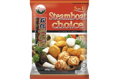 Figo Steamboat Choice 5 In 1 火锅五宝 500GM（VIP会员价：RM10.80）