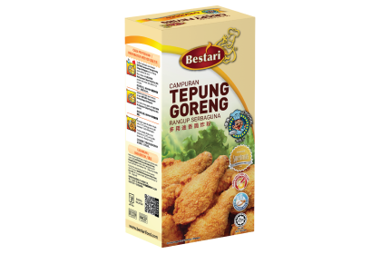 Bestari Multipurpose Crispy Frying Flour Mix Original 多用途香脆炸粉原味 150GM（VIP会员价：RM3.50）