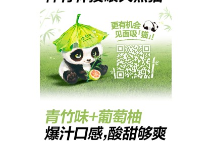 Genki Forest Bamboo Grapefruit Flavor 元气森林苏打气泡水青竹葡萄柚口味 480ML（VIP会员价：RM3.40）