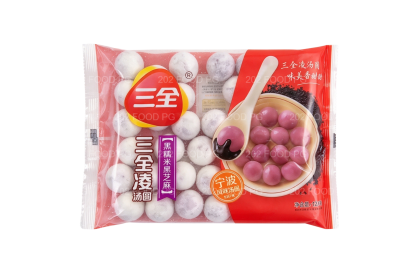 San Quan Glutinous Rice Ball 三全宁波风味黑糯米黑芝麻汤圆 455GM（VIP会员价：RM11.80）