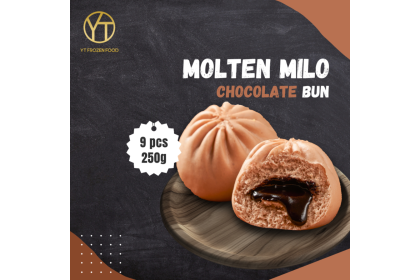 Molten Milo Chocolate Bun 爆浆美禄巧克力包 9'S（VIP会员价：RM6.30）