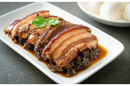 Mei Chai Pork Belly 梅菜扣肉 350GM+-（VIP会员价：RM21.90）