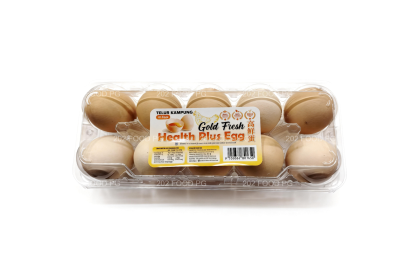 Egg Telur Kampung Gold Fresh 高鲜鸡蛋 10's（VIP会员价：RM11.90）