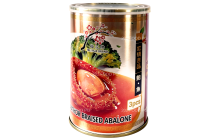 Mei Hua Superior Braised Abalone 梅花牌红烧吉品鲍鱼3头 425gm（VIP会员价：RM22.80）