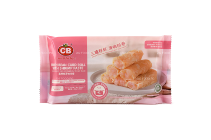 Cb Fried Bean Curd Roll With Shrimp Paste 鱼籽虾滑响铃卷 120gm（VIP会员价：RM10.30）