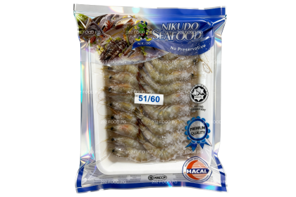 Nikudo Vannamei Prawn 51/60 南美白虾 450gm（VIP会员价：RM26.90）