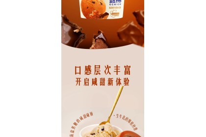 Ice Cream - Yili Sea Salt Caramel Waffle Crisp 甄稀海盐焦糖华夫脆杯 90gm（VIP会员价：RM8.30）