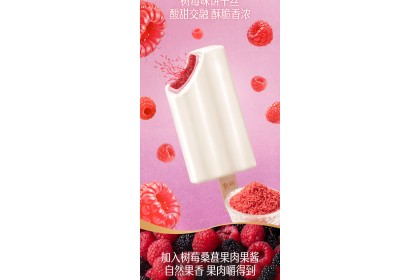 Ice Cream - Yili Mulberry Berry Oolong 甄稀桑葚莓莓乌龙 70gm（VIP会员价：RM4.00）
