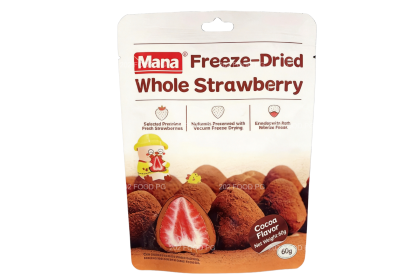 Mana Freeze Dried Whole Strawberry Cocoa 冻干草莓可可 60gm（VIP会员价：RM5.30）