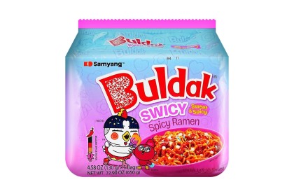 Samyang Hot Chicken Swicy Ramen 三养甜辣火鸡拉面 130gm x5's（VIP会员价：RM25.90）