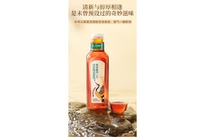 Nongfu Dongfang Green Tangeine Puer Tea 农夫山泉东方树叶青柑普洱茶 900ml（VIP会员价：RM5.00）