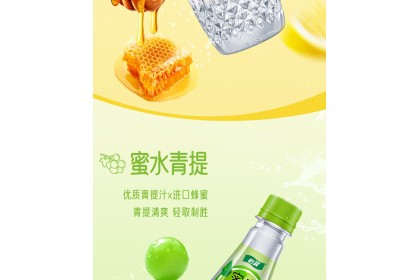 Yibao Fruit Drink Honey Lemon 怡宝水果饮料蜜水柠檬 480ml（VIP会员价：RM3.50）