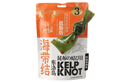 Kelp Knots Spicy Flavor 超友味海带结鲜爽香辣味 150gm（VIP会员价：RM5.30）