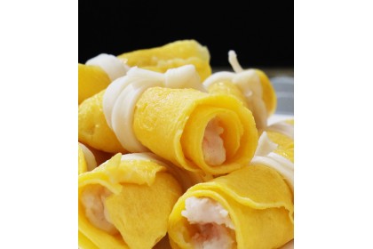 Seeumami Shrimp Paste Roll With Egg Skin 鲜美来蛋皮虾滑卷 120gm（VIP会员价：RM12.80）
