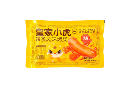 Royal Tiger Sausage Latiao Spicy Flav 皇家小虎辣条风味烤肠 400gm（VIP会员价：RM13.90）