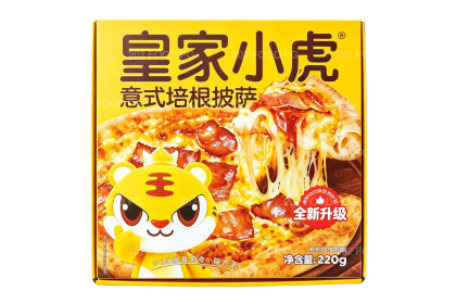 Royal Tiger Crispy Pizza Italian Bacon Flav 皇家小虎意式培根披萨 220gm（VIP会员价：RM7.20）