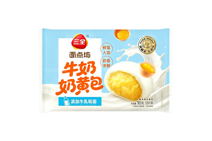 San Quan Bun Cow Shaped Custard 三全面点牛奶奶黄包 360gm（VIP会员价：RM7.90）