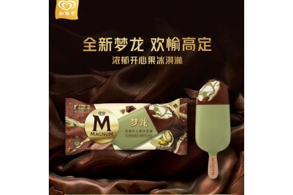 Ice Cream - Wall's Magnum Rich Pistachio 和路雪梦龙冰淇淋浓郁开心果 65gm（VIP会员价：RM6.80）