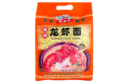 Mailaoda Lobster Flav Noodles 麦老大龙虾风味面 400gm（VIP会员价：RM4.70）