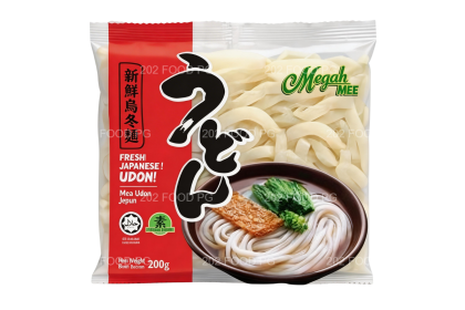 Megah Fresh Japanese Udon 日式乌冬面 200GM（VIP会员价：RM2.20）